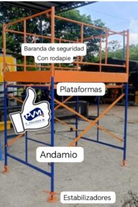 Fabricación de andamios